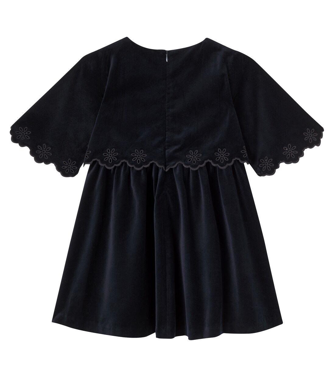 Kleid aus Baumwollsamt | Chloé Kids