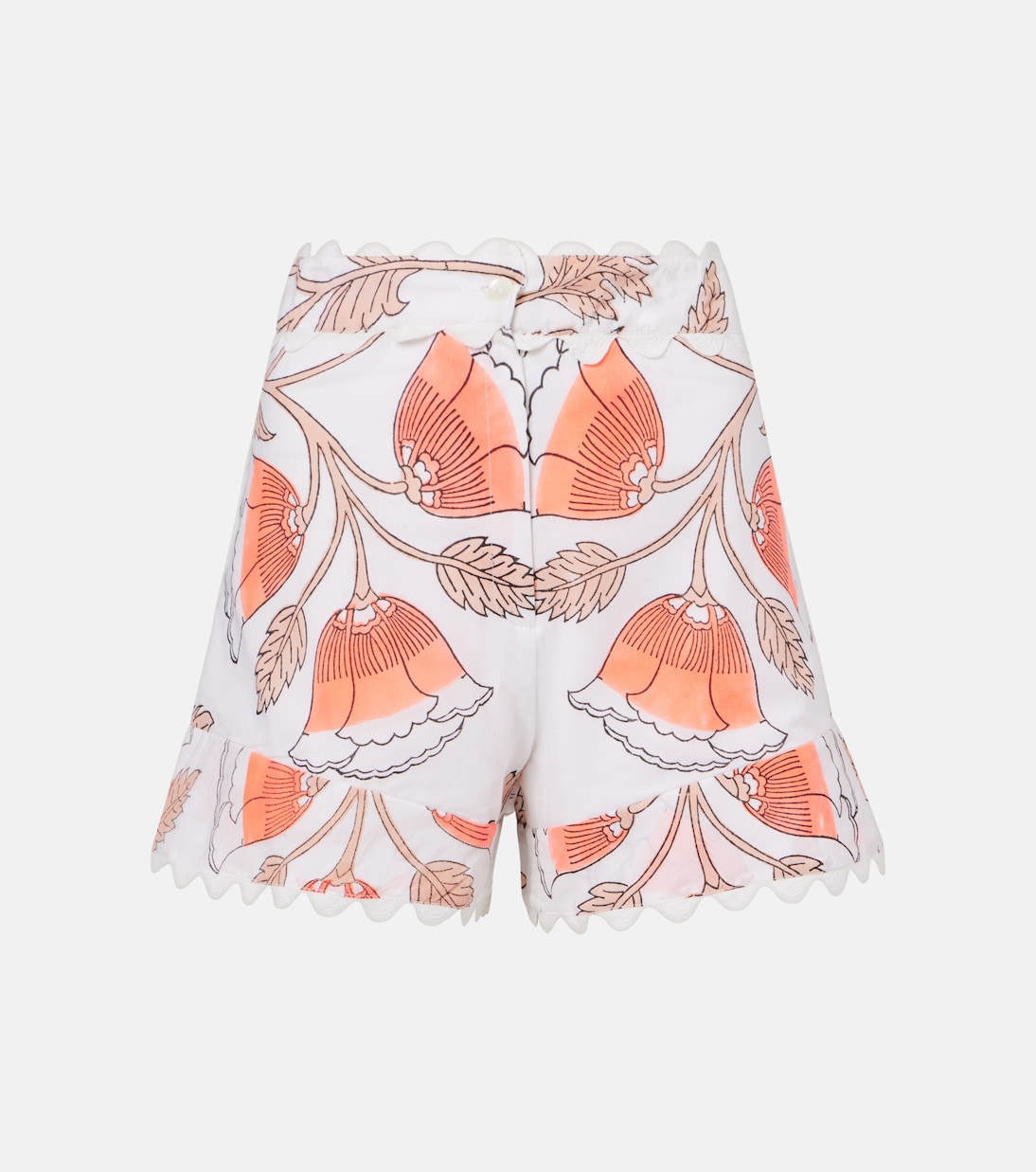 Floral cotton shorts | Juliet Dunn