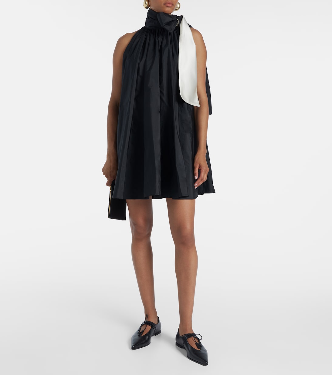 فستان قصير بطيات | Max Mara