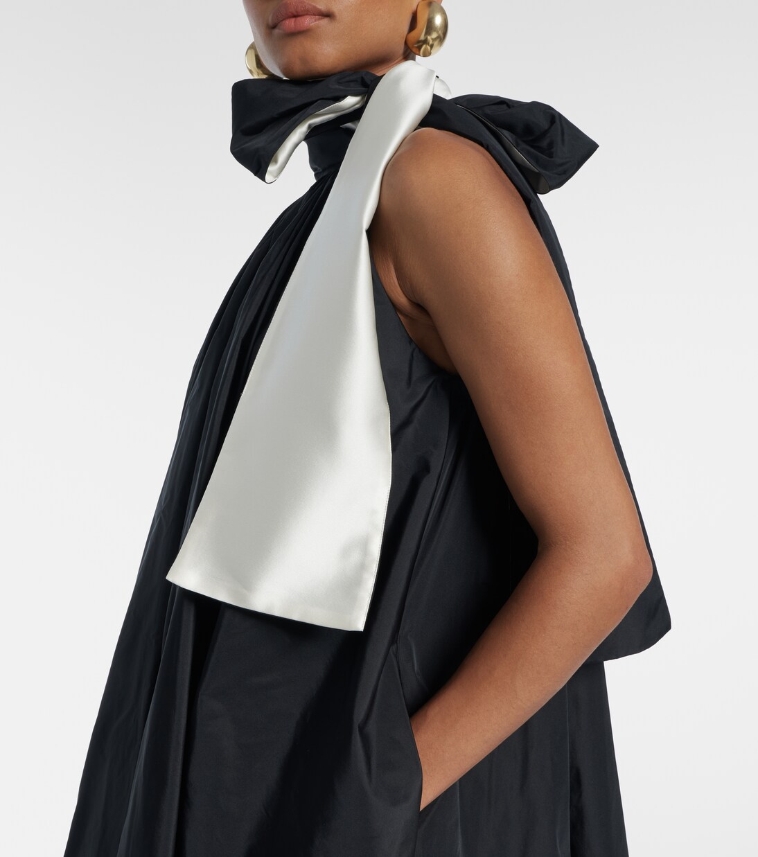 فستان قصير بطيات | Max Mara