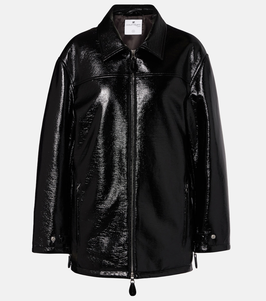 Beschichtete Jacke aus einem Baumwollgemisch | Courrèges