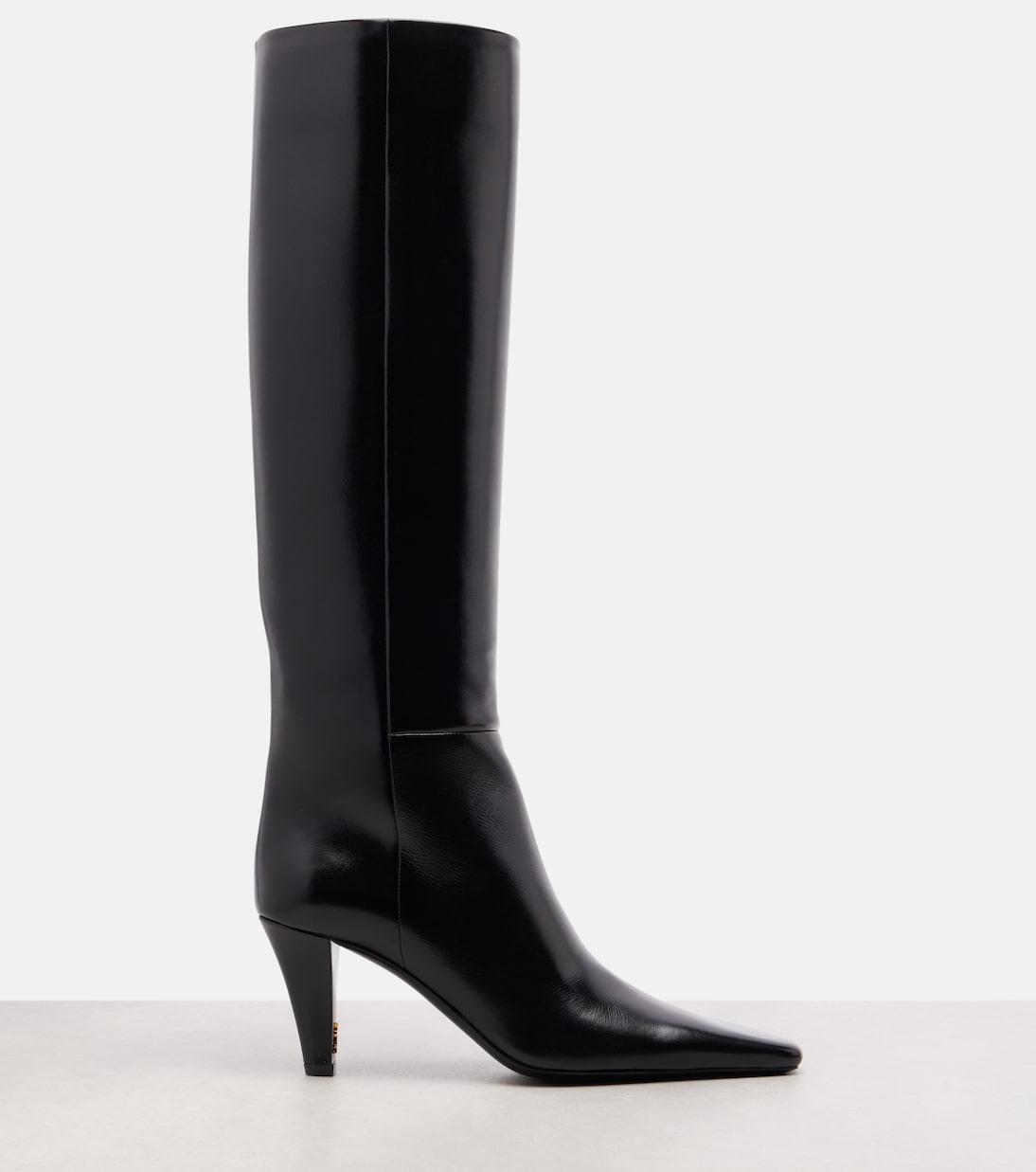 Jill 75 leather knee-high boots | Saint Laurent