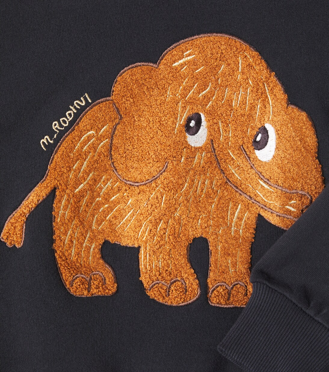 Printed cotton sweatshirt | Mini Rodini