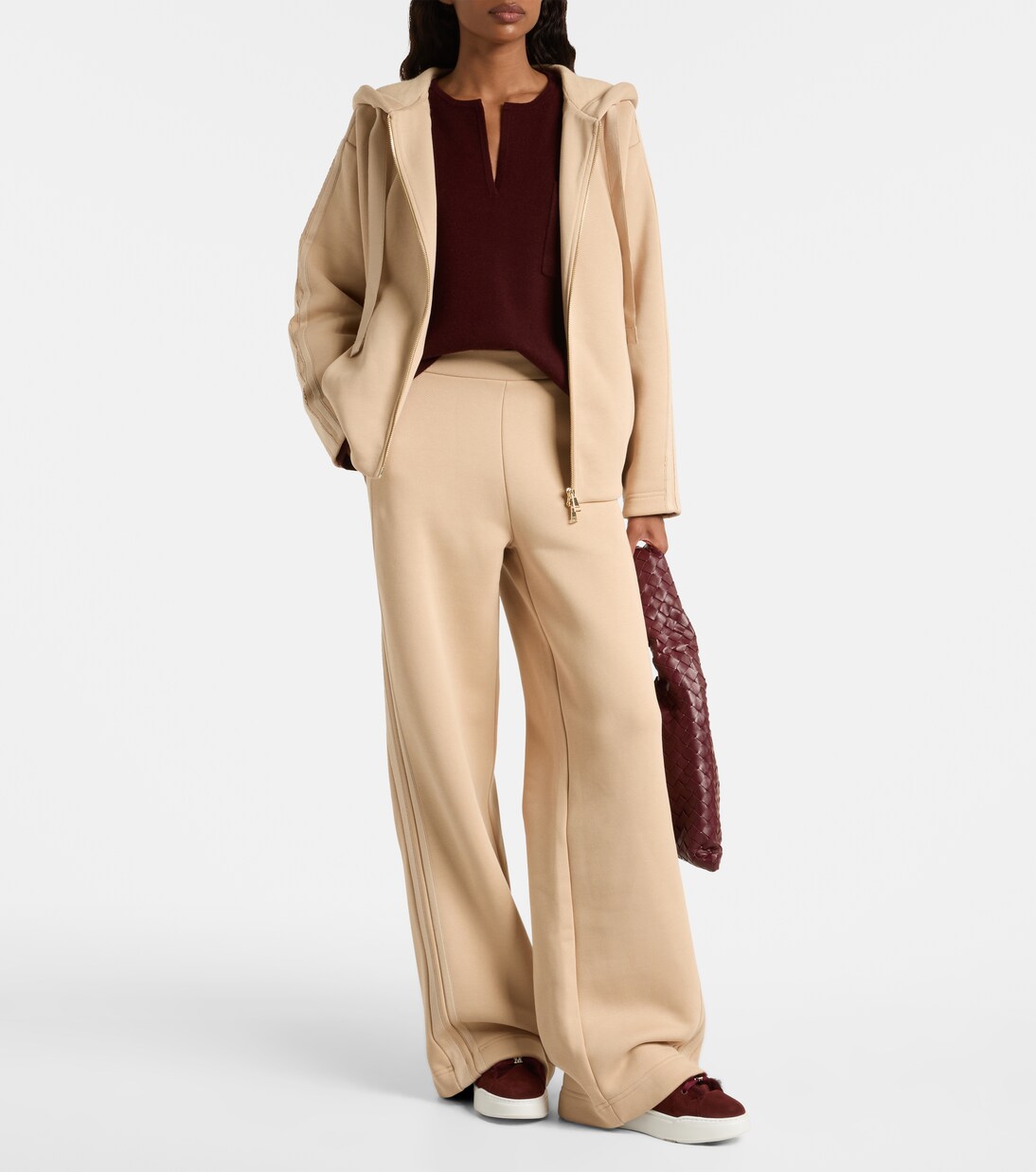 Pantalon ample Ifrem à taille haute en coton | Max Mara