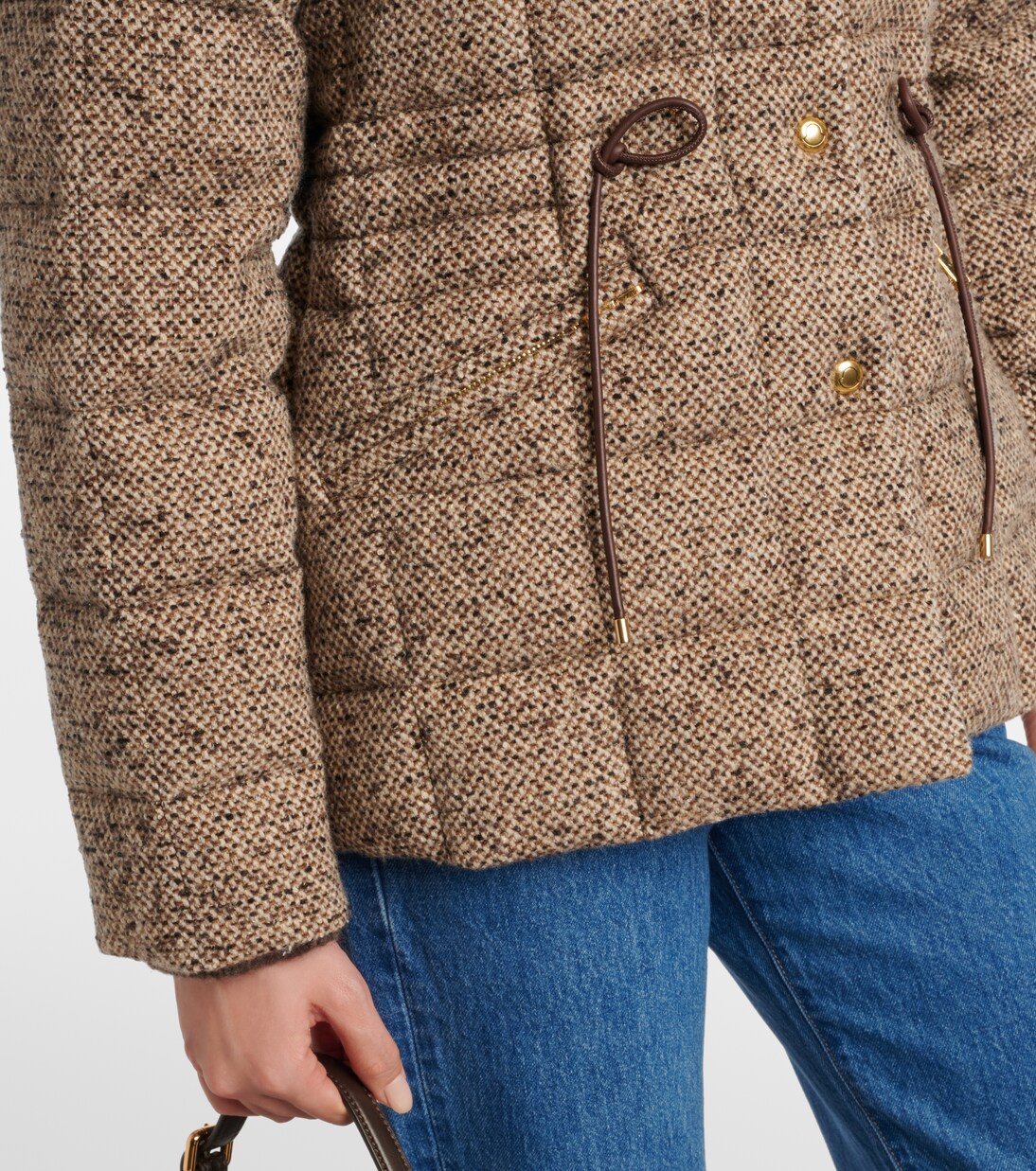 Antigony wool-blend down jacket | Moncler
