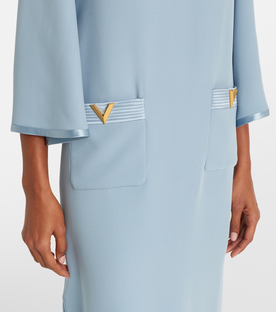 Maxikleid VGold aus Seide | Valentino