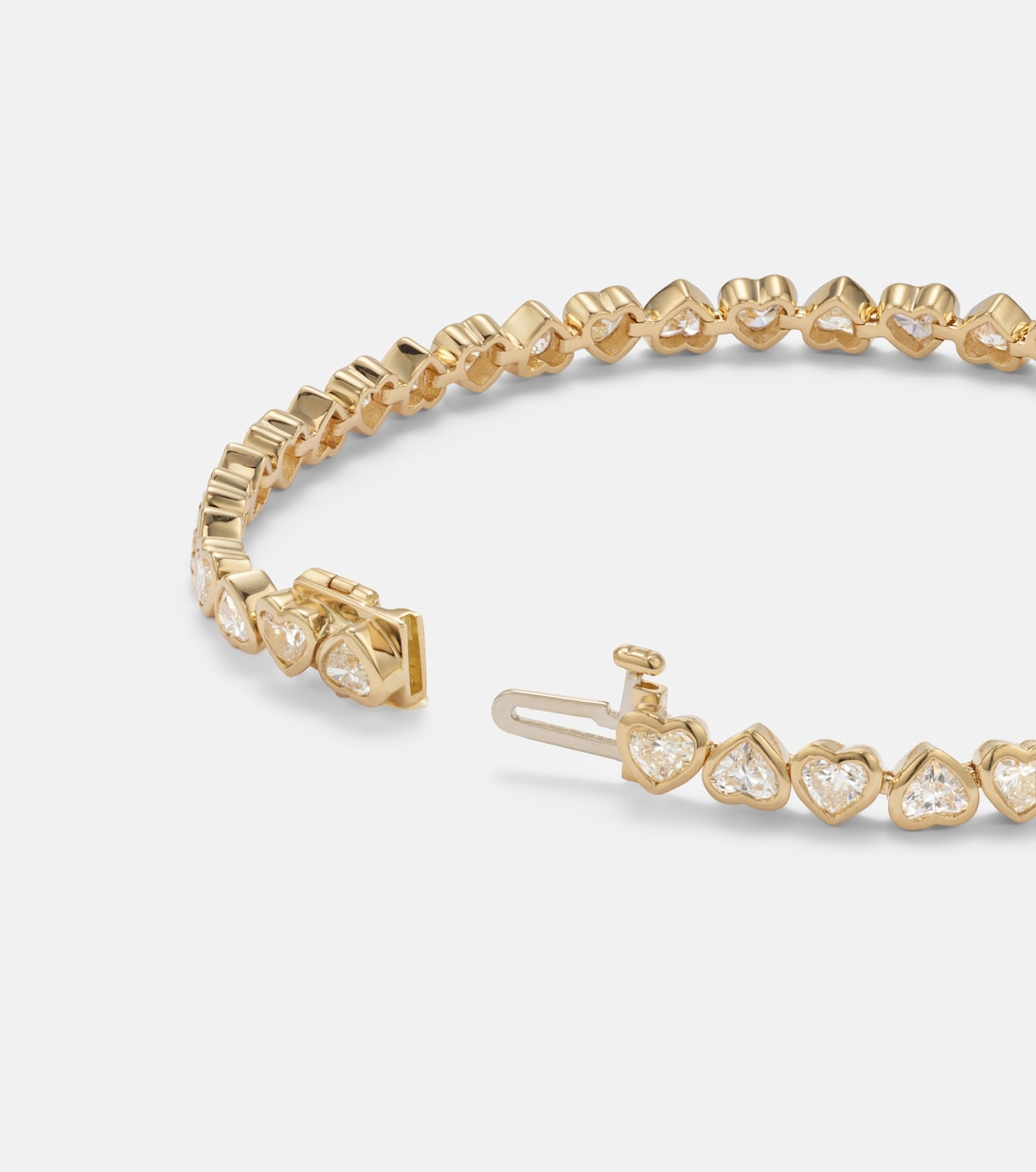 18kt gold bracelet with diamonds | Shay Jewelry