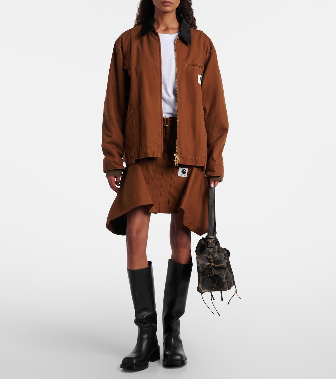 x Carhartt cotton canvas puffer jacket | Sacai