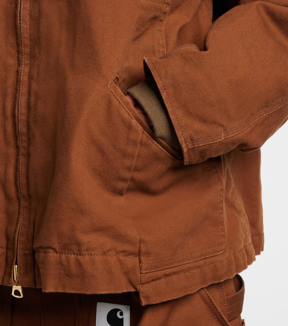 x Carhartt cotton canvas puffer jacket | Sacai