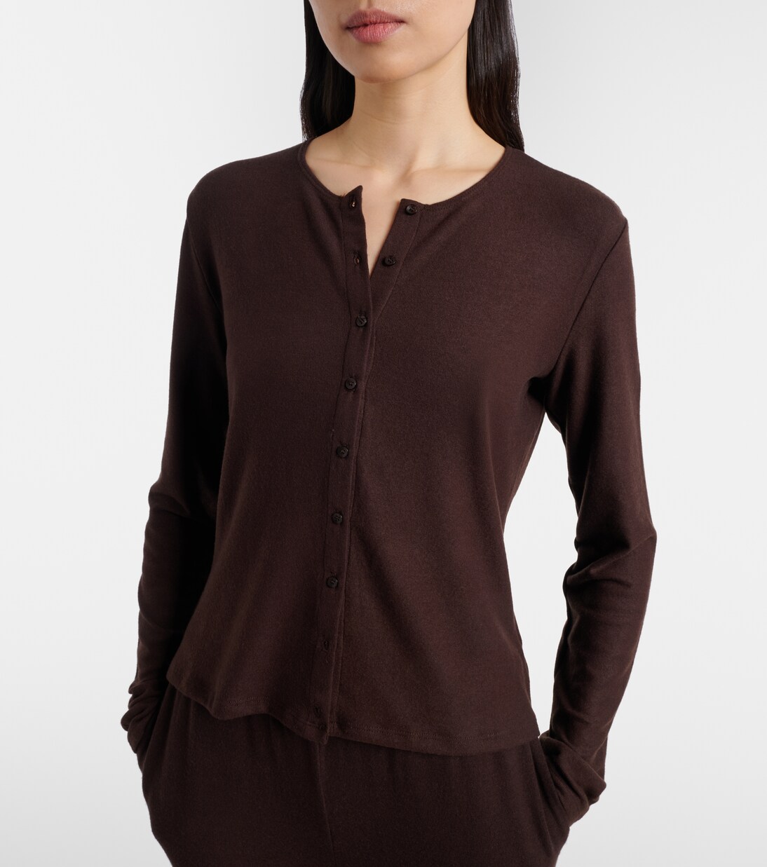 Lauren cropped cardigan | Leset