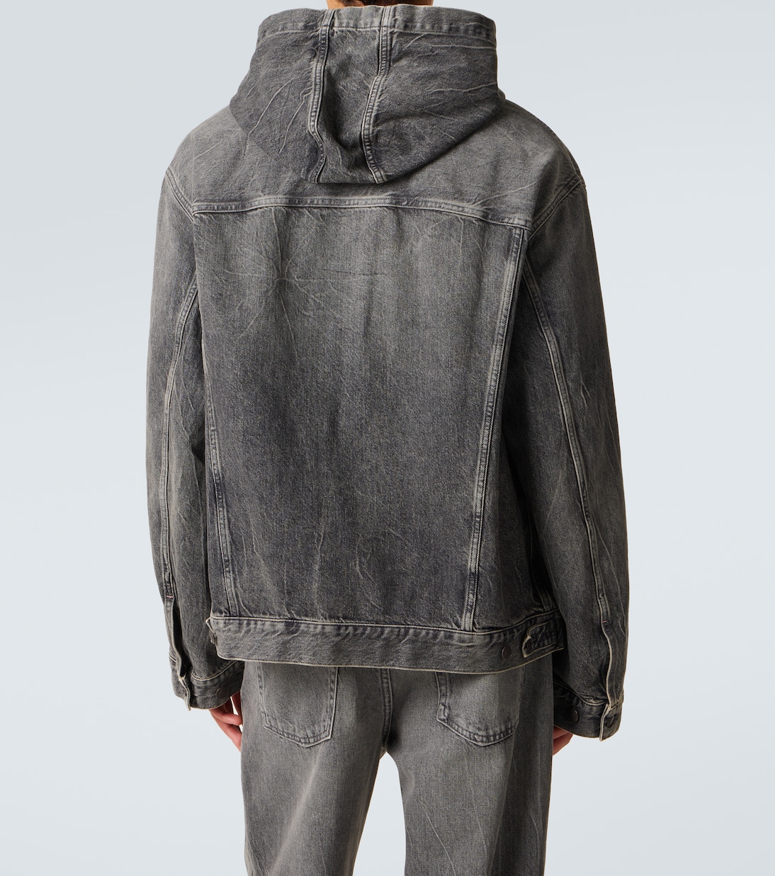 Faded denim jacket | Acne Studios