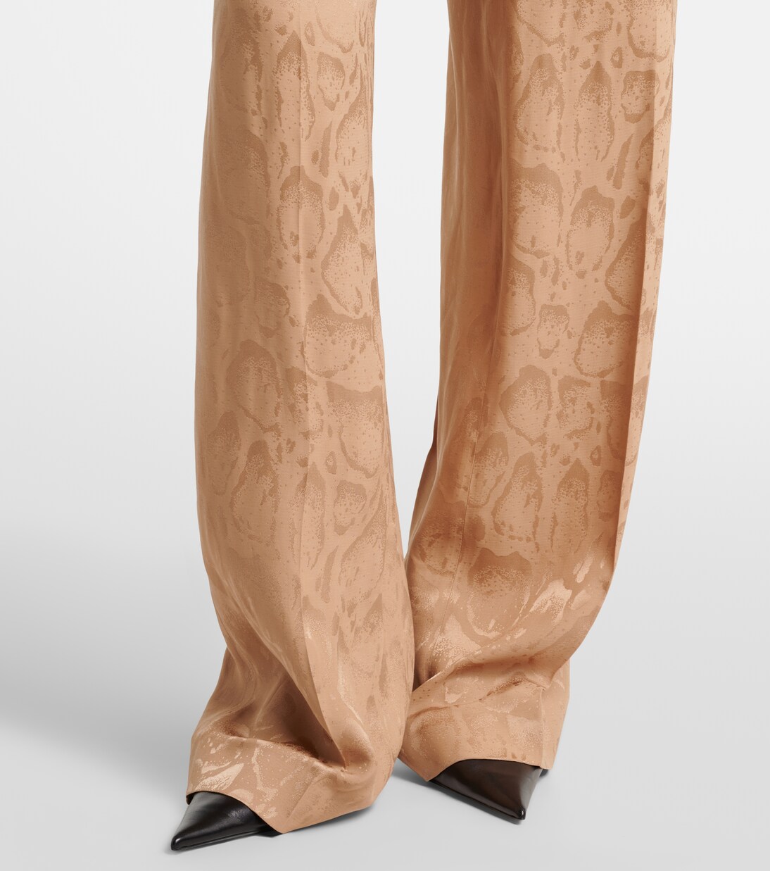 Silk-blend wide-leg pants | Stella McCartney
