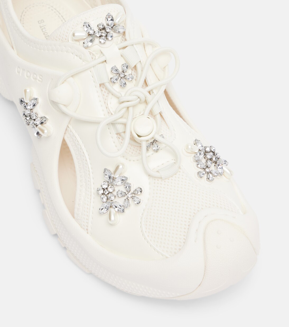 x Crocs Trailbreak 2 embellished sneakers | Simone Rocha