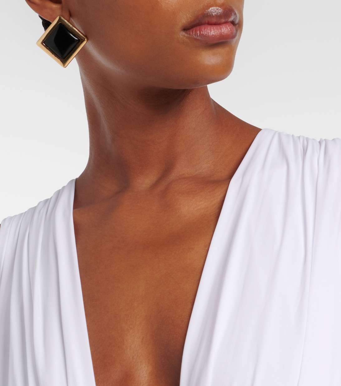 Embellished jersey maxi dress | Balmain