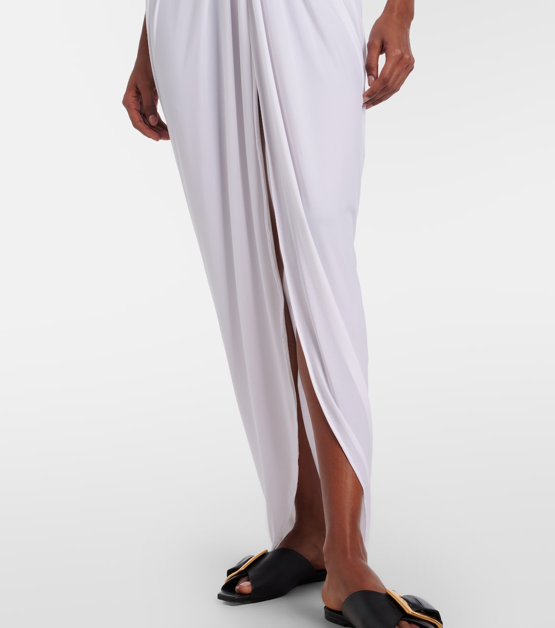 Embellished jersey maxi dress | Balmain