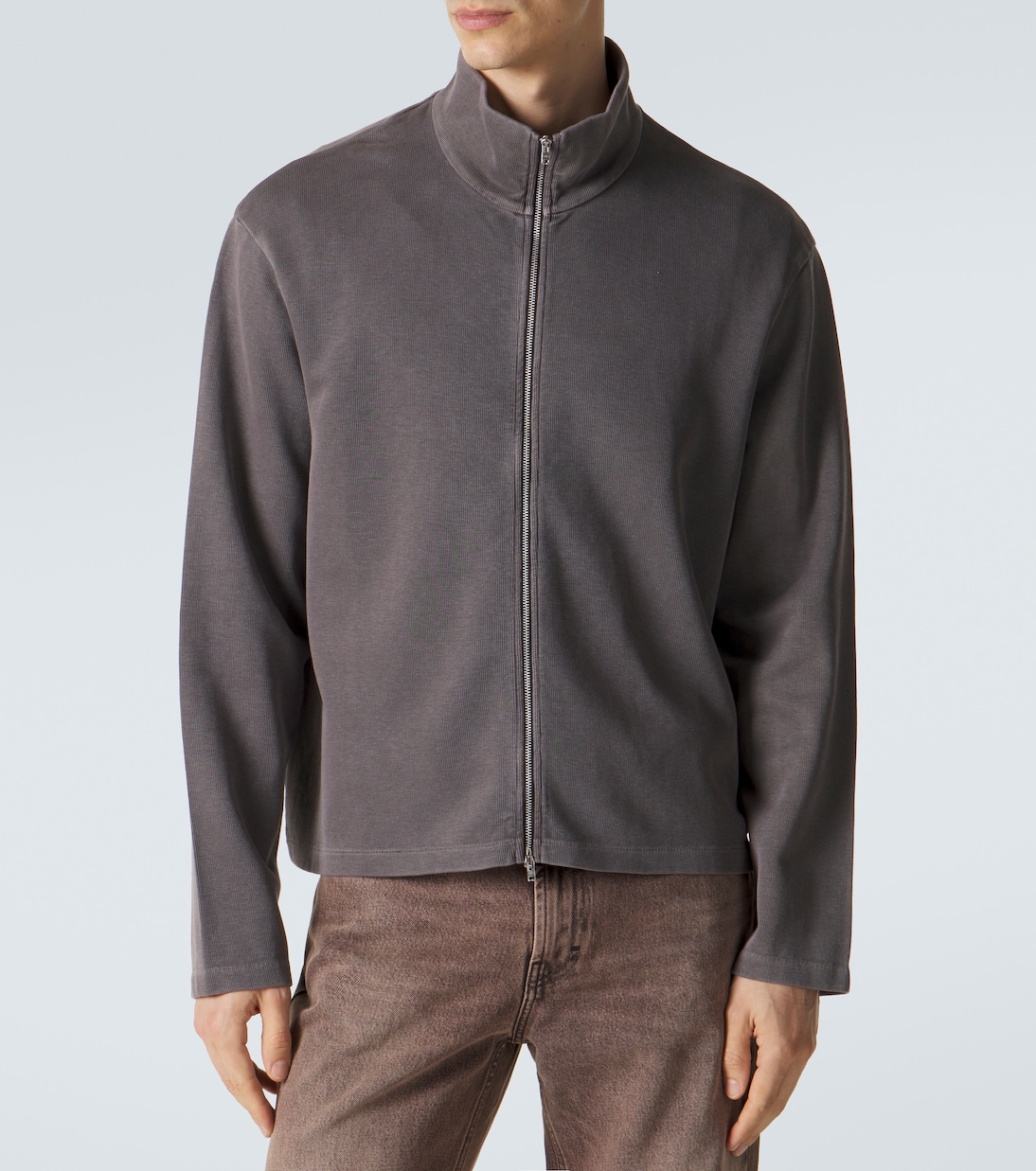 Shrunken cotton zip-up sweatshirt | Our Legacy