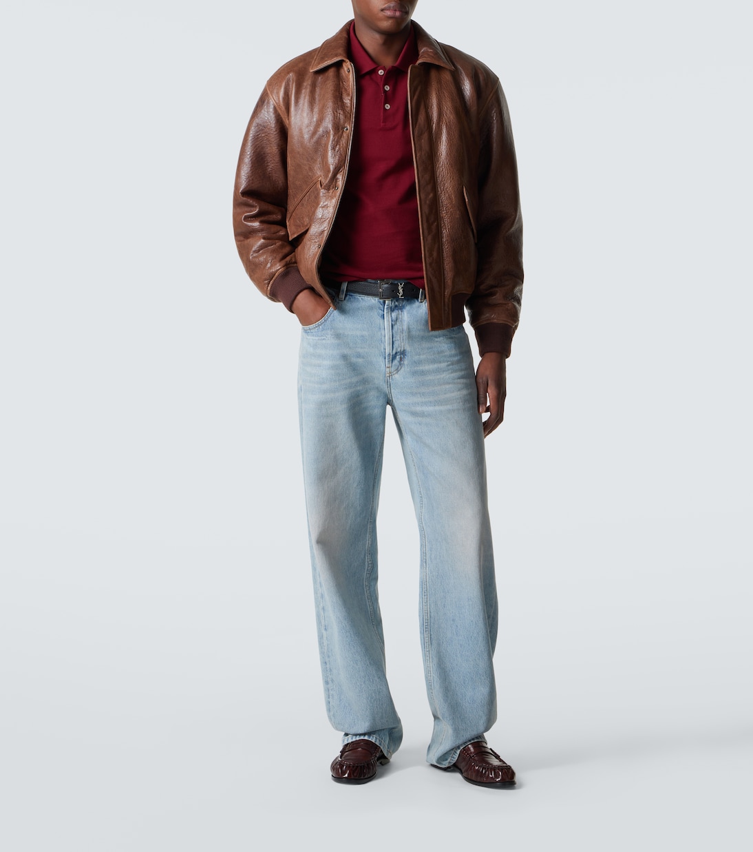 Cotton polo shirt | Saint Laurent