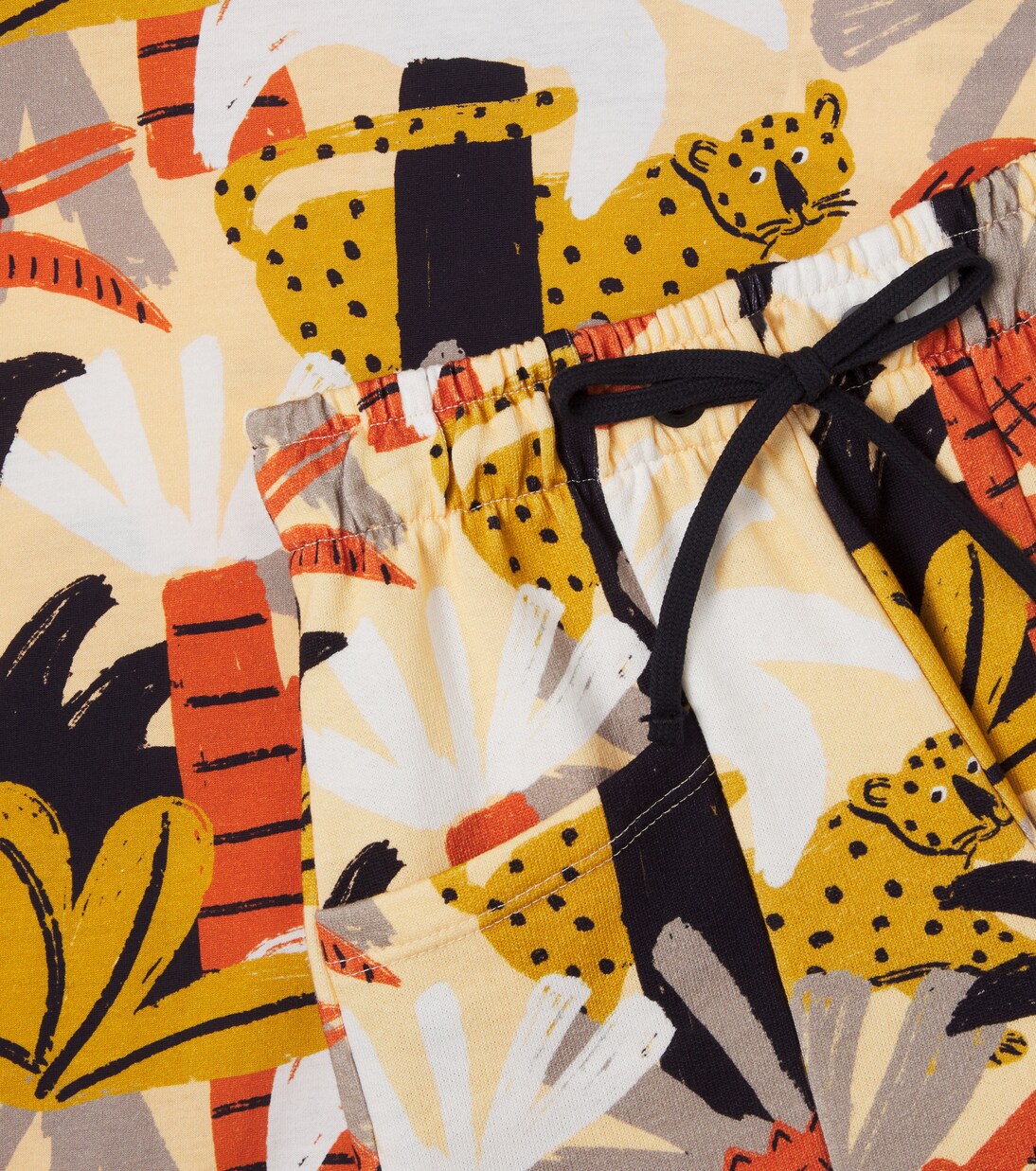 Ensemble t-shirt et short imprimé en coton | Fábula