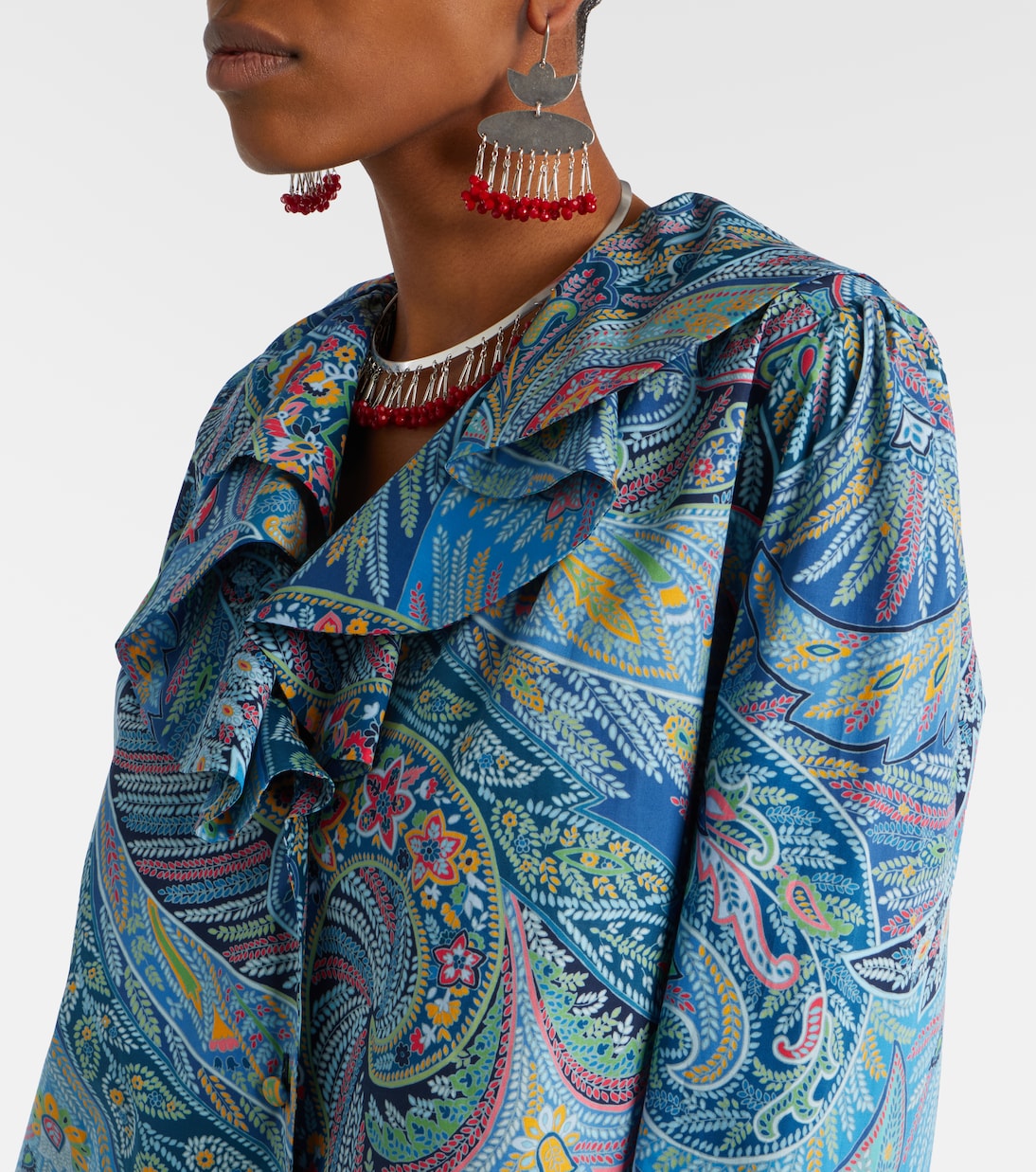 Bluse aus einem Baumwollgemisch | Etro