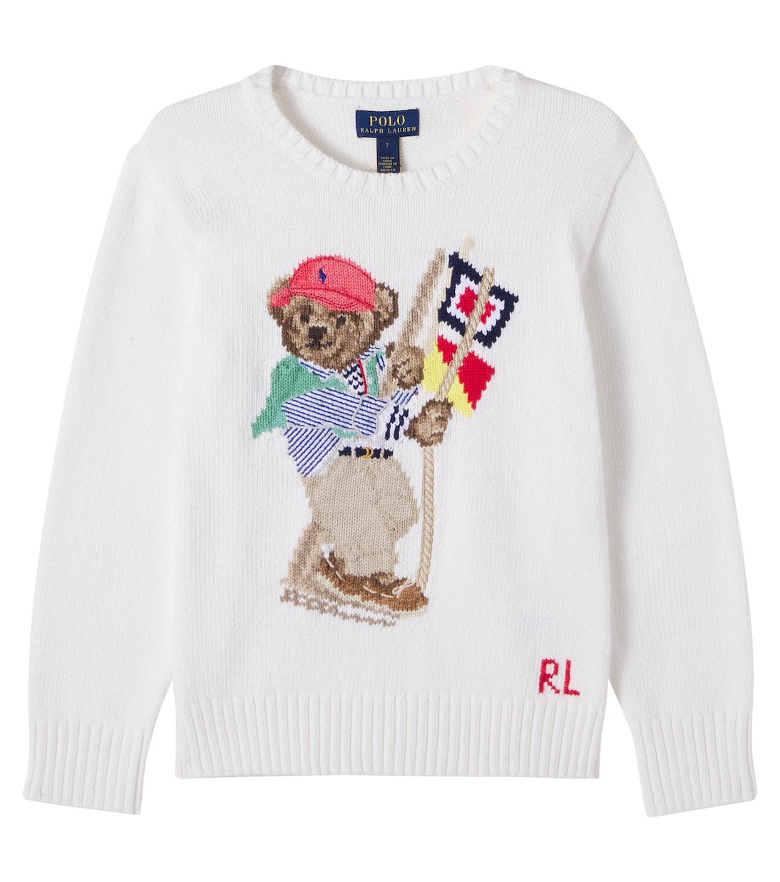Pullover Polo Bear in cotone | Polo Ralph Lauren Kids