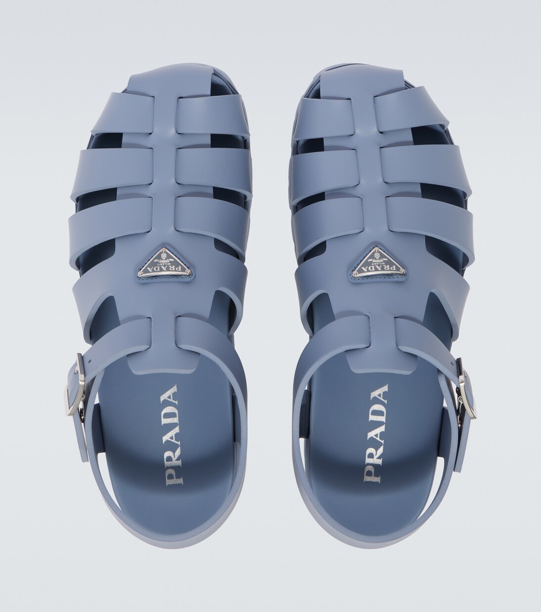Sandali con logo | Prada