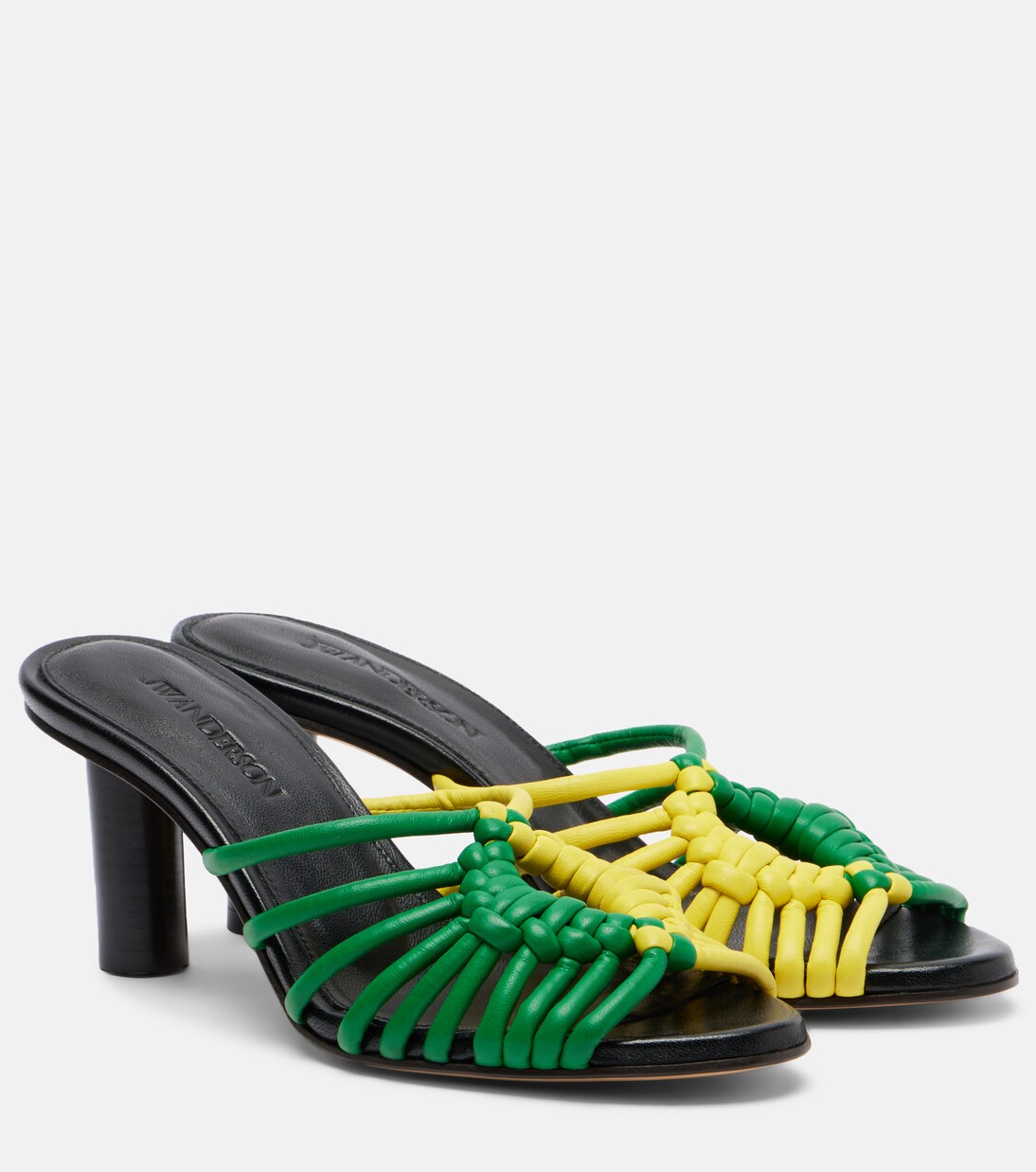 Plot woven leather mules | JW Anderson