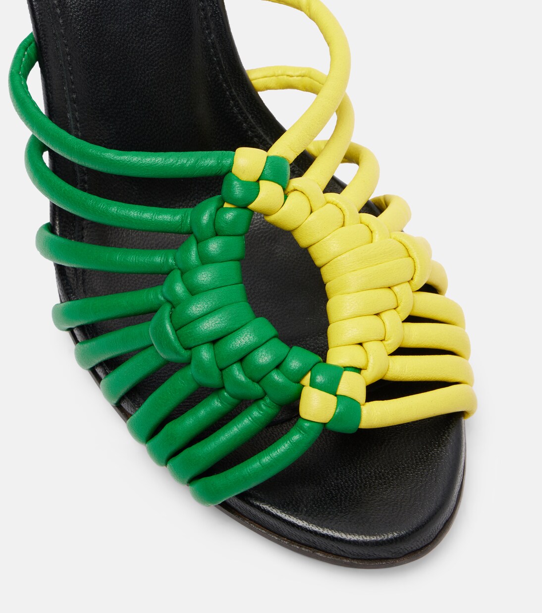 Plot woven leather mules | JW Anderson