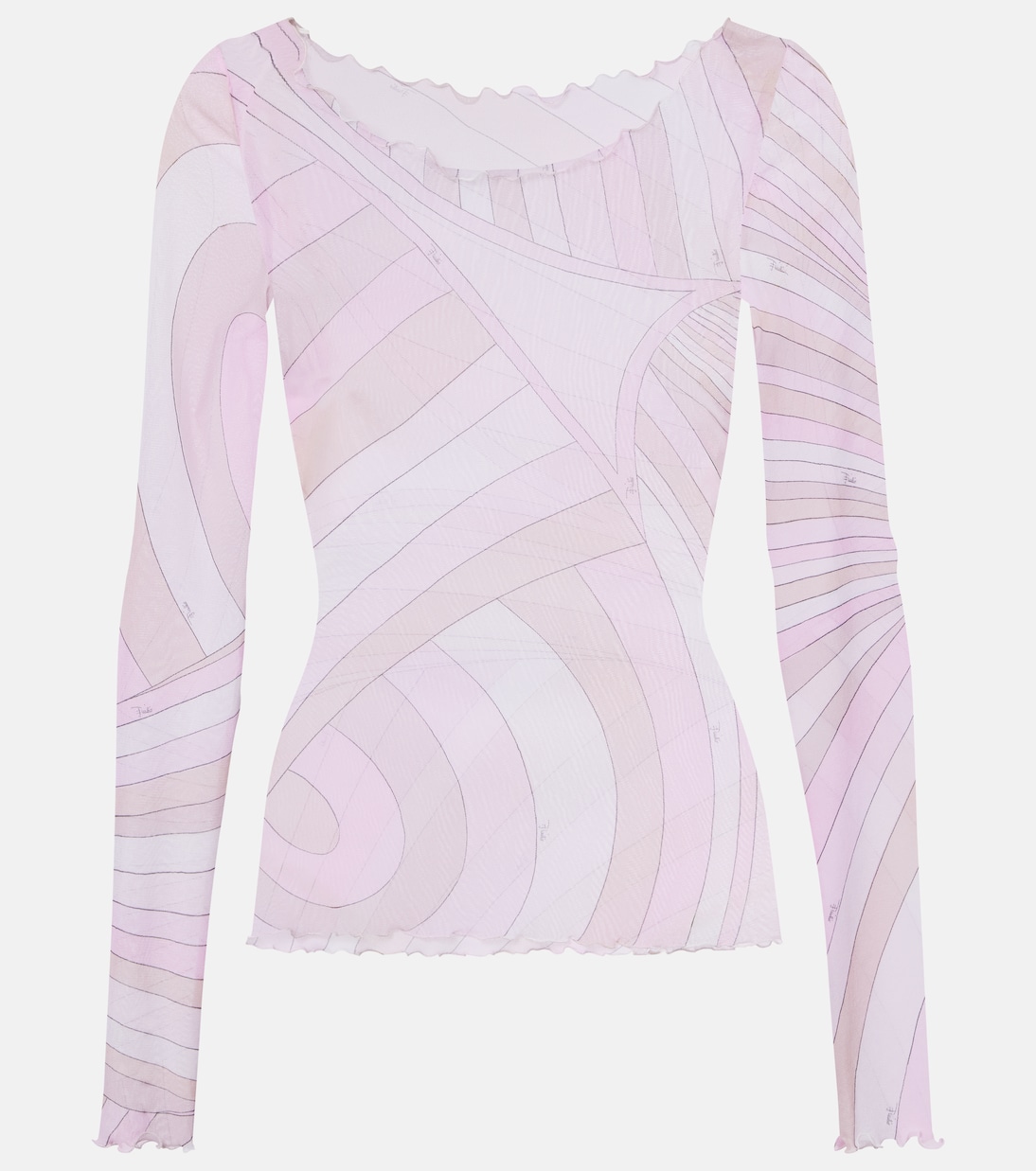 Iride tulle top | Pucci