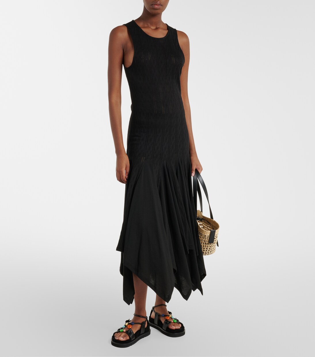 Paula's Ibiza Maxikleid aus Baumwoll-Jersey | Loewe