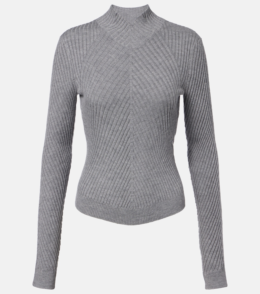 Georgia ribbed-knit wool top | Victoria Beckham