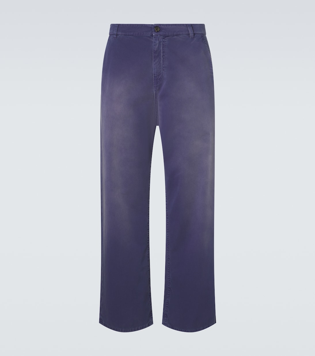 Cotton gabardine wide-leg pants | Miu Miu