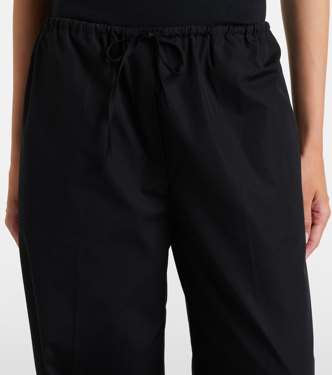 Weite Hose aus Baumwollpopeline | Toteme