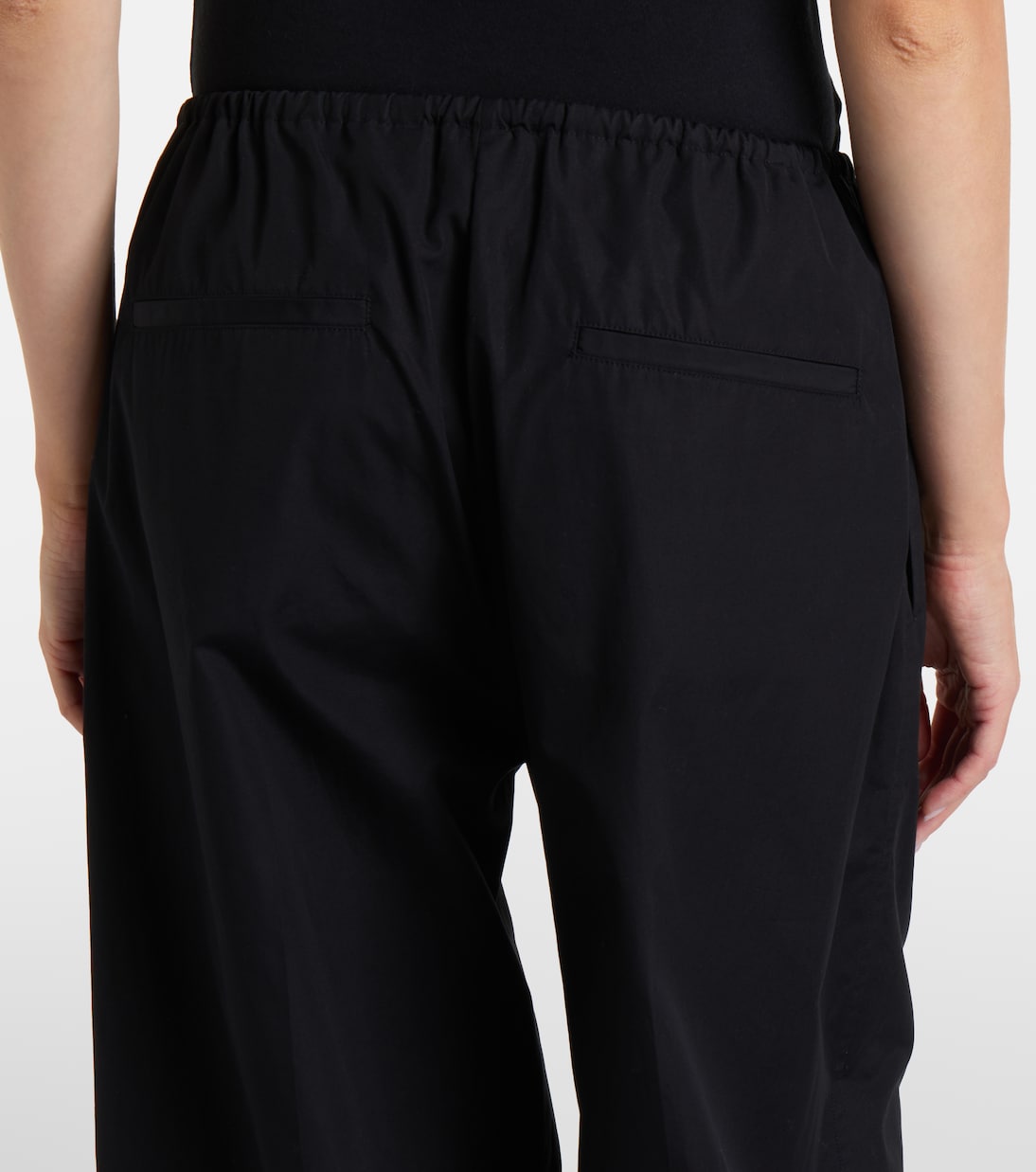Weite Hose aus Baumwollpopeline | Toteme