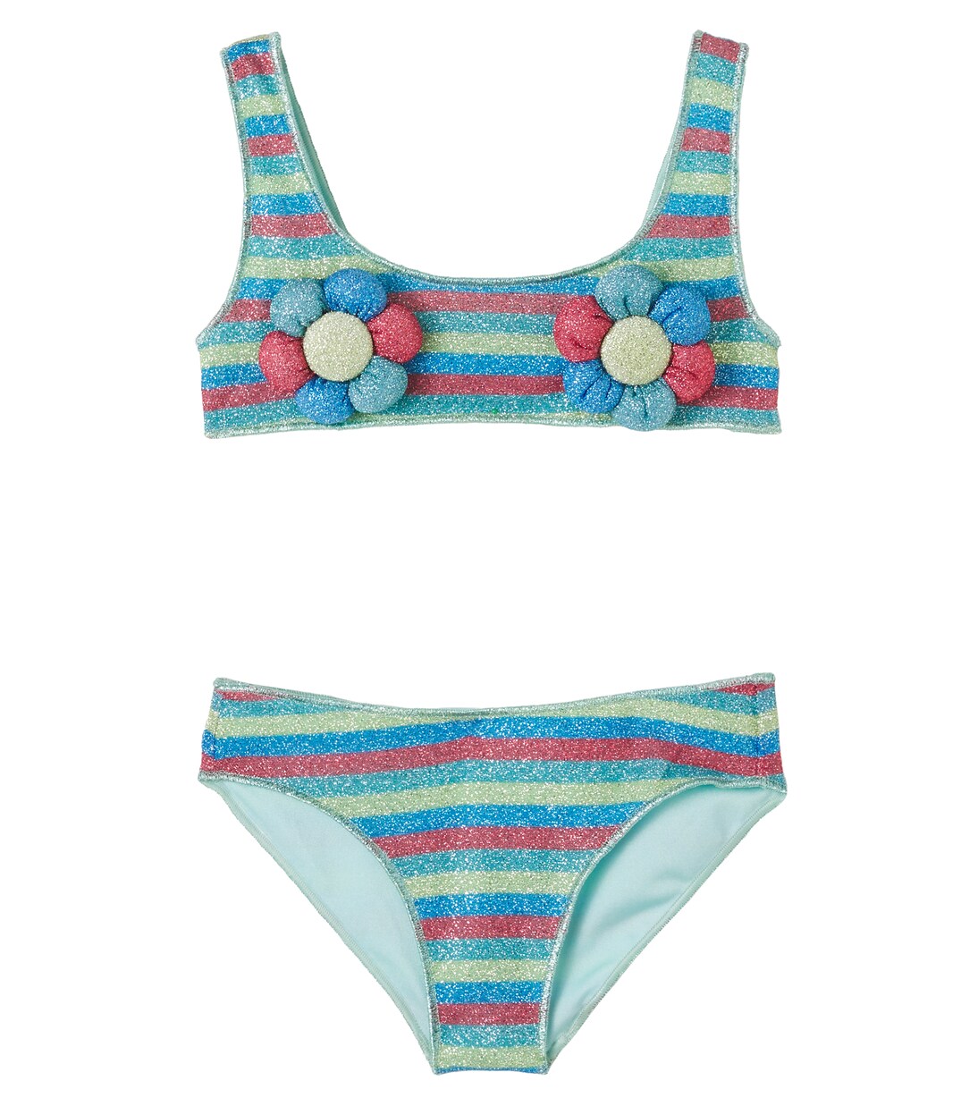 Bikini rayé Osemini Lumière | Oséree Kids