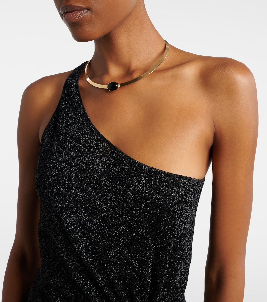 Robe asymétrique Lumière | Oséree