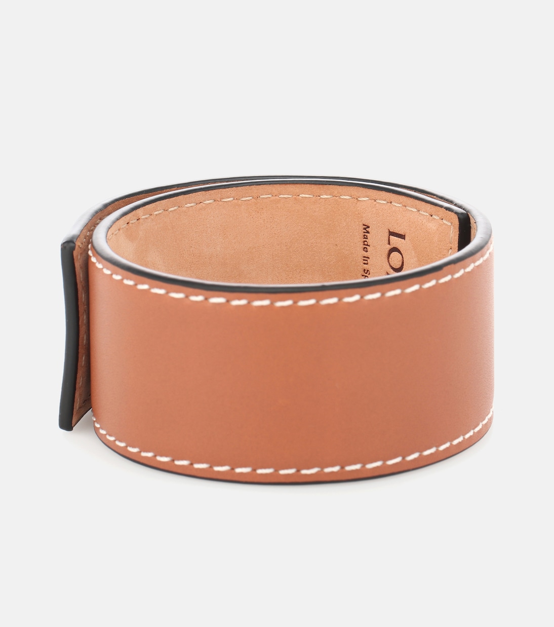 Bracelet Anagram en cuir embossé | Loewe