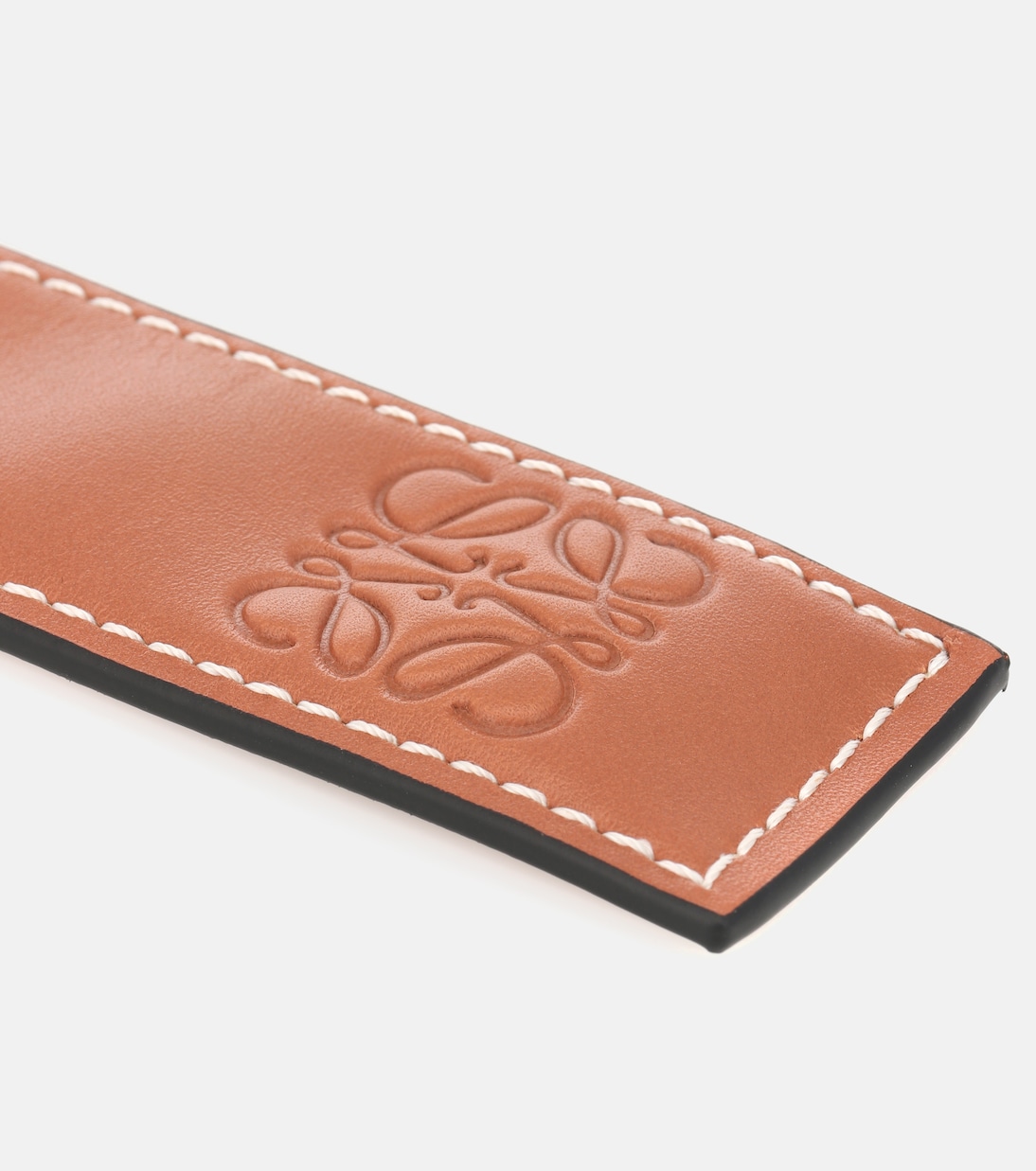 Bracelet Anagram en cuir embossé | Loewe