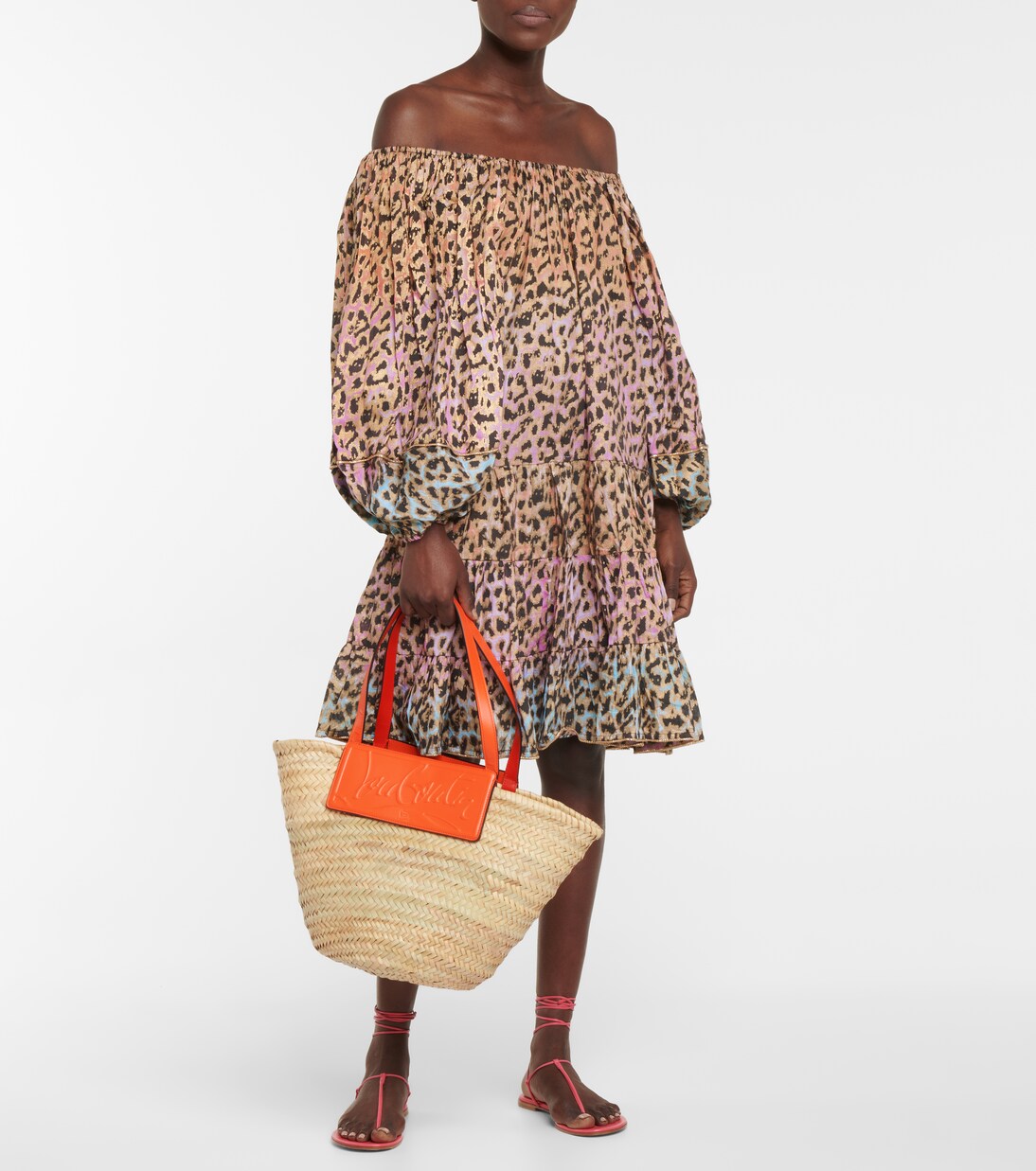 Shopper Loubishore in foglie di palma | Christian Louboutin