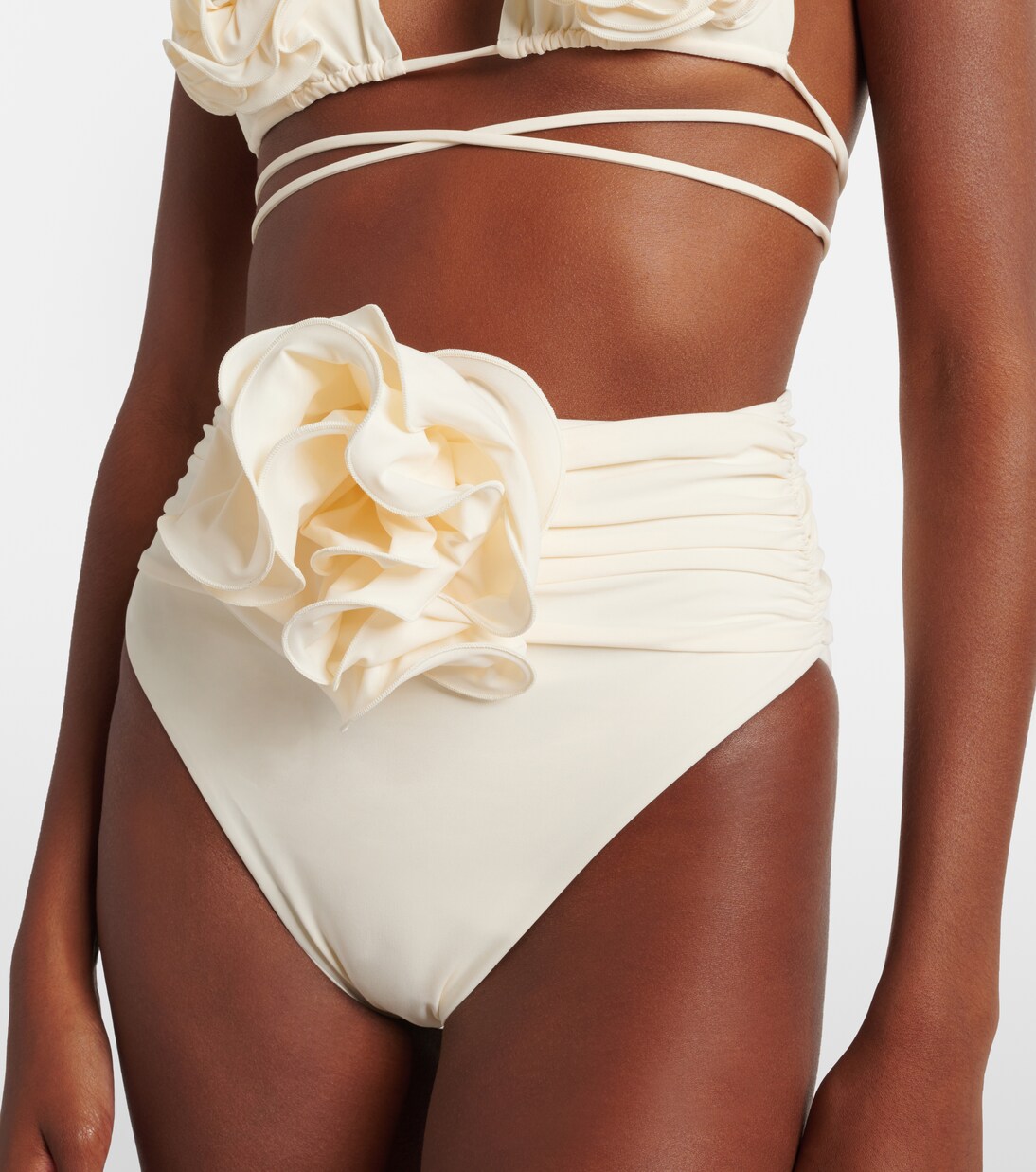 Culotte de bikini appliquée taille haute | Magda Butrym