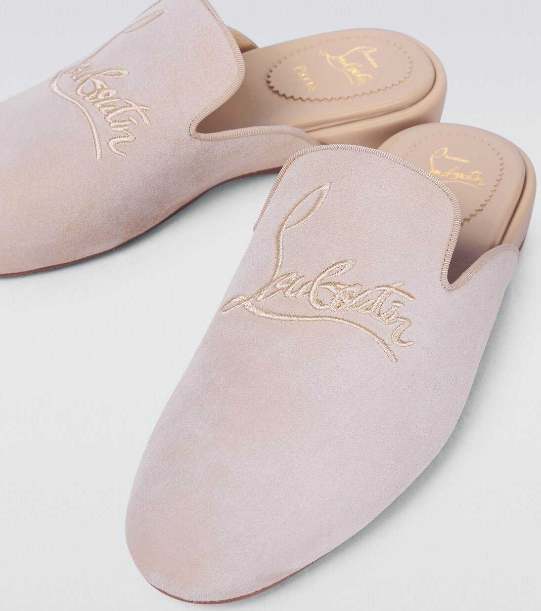 Navy Coolito Flat mules | Christian Louboutin