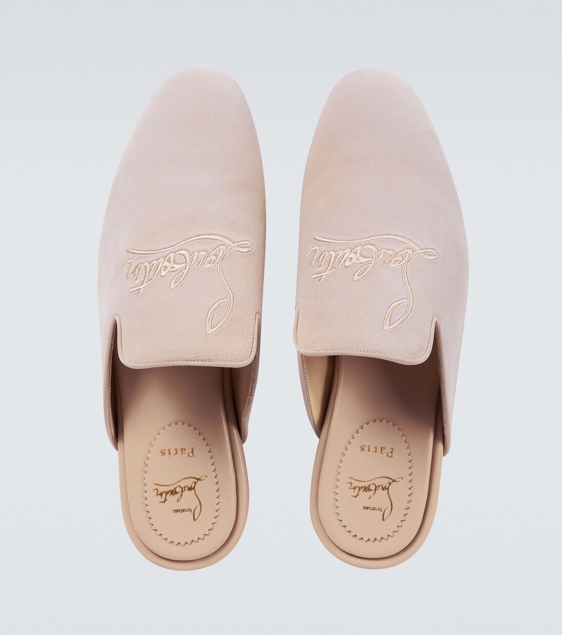 Navy Coolito Flat mules | Christian Louboutin