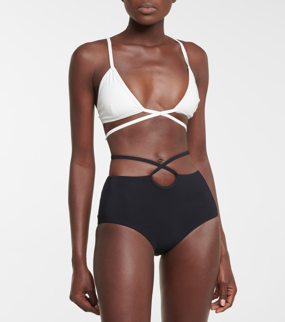 Culotte de bikini avec liens | Christopher Esber