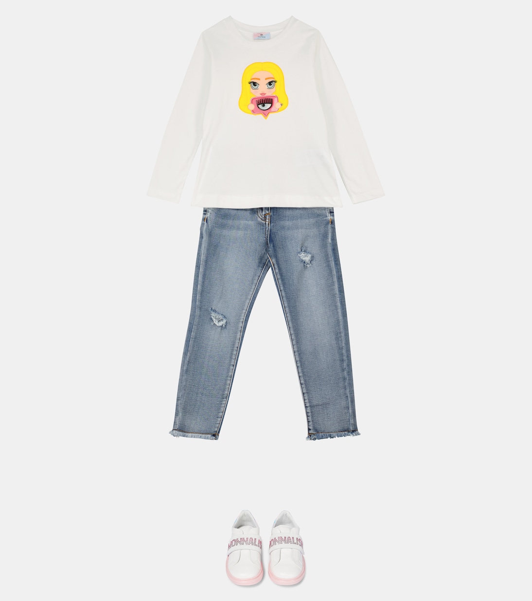 x Chiara Ferragni Mascotte top | Monnalisa