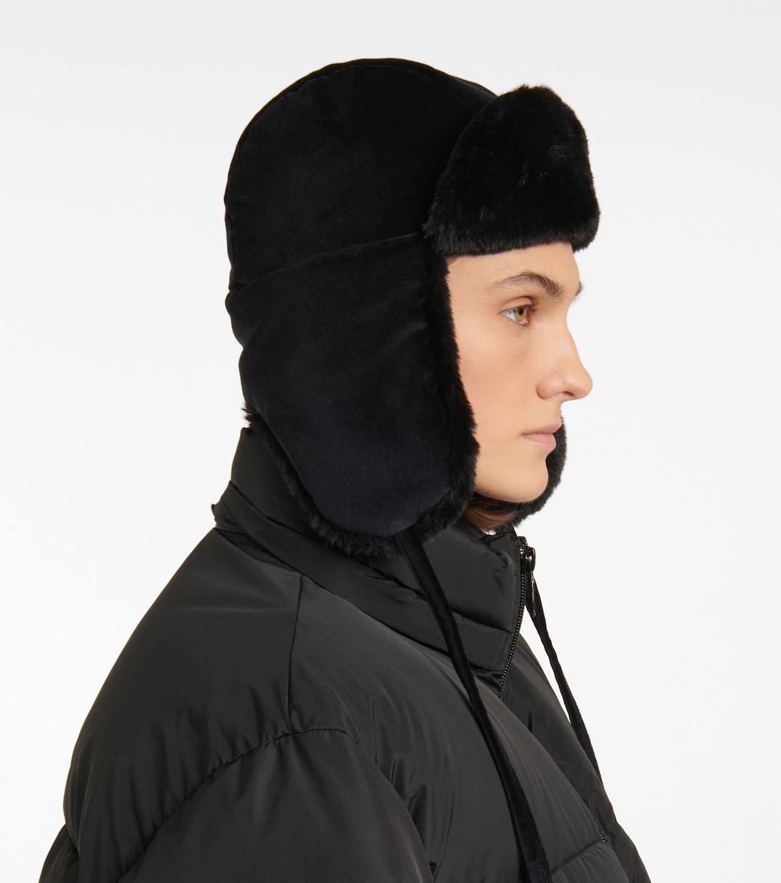 Bibiana cotton velvet hat | Maison Michel