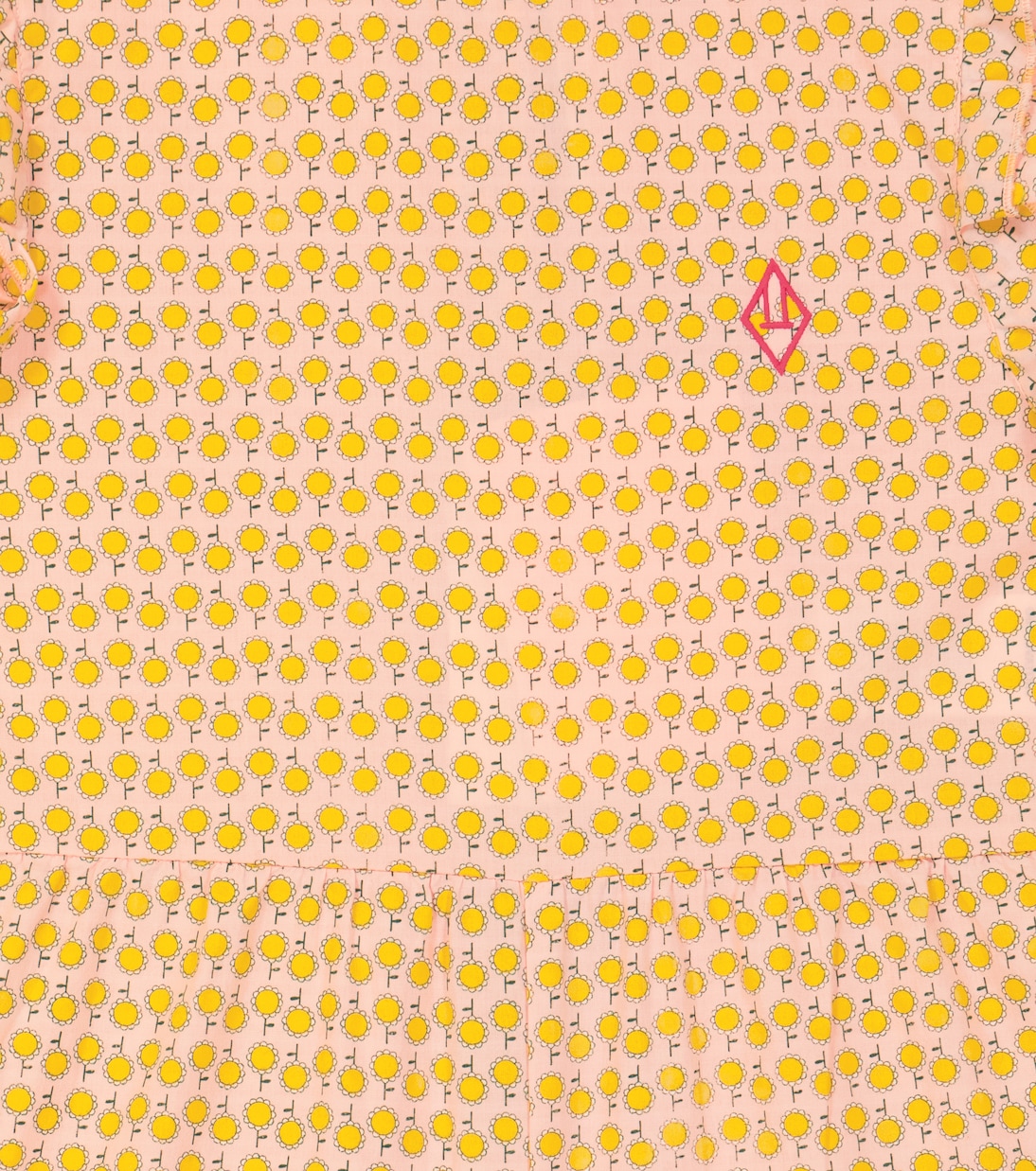 Squirrel printed cotton romper | The Animals Observatory