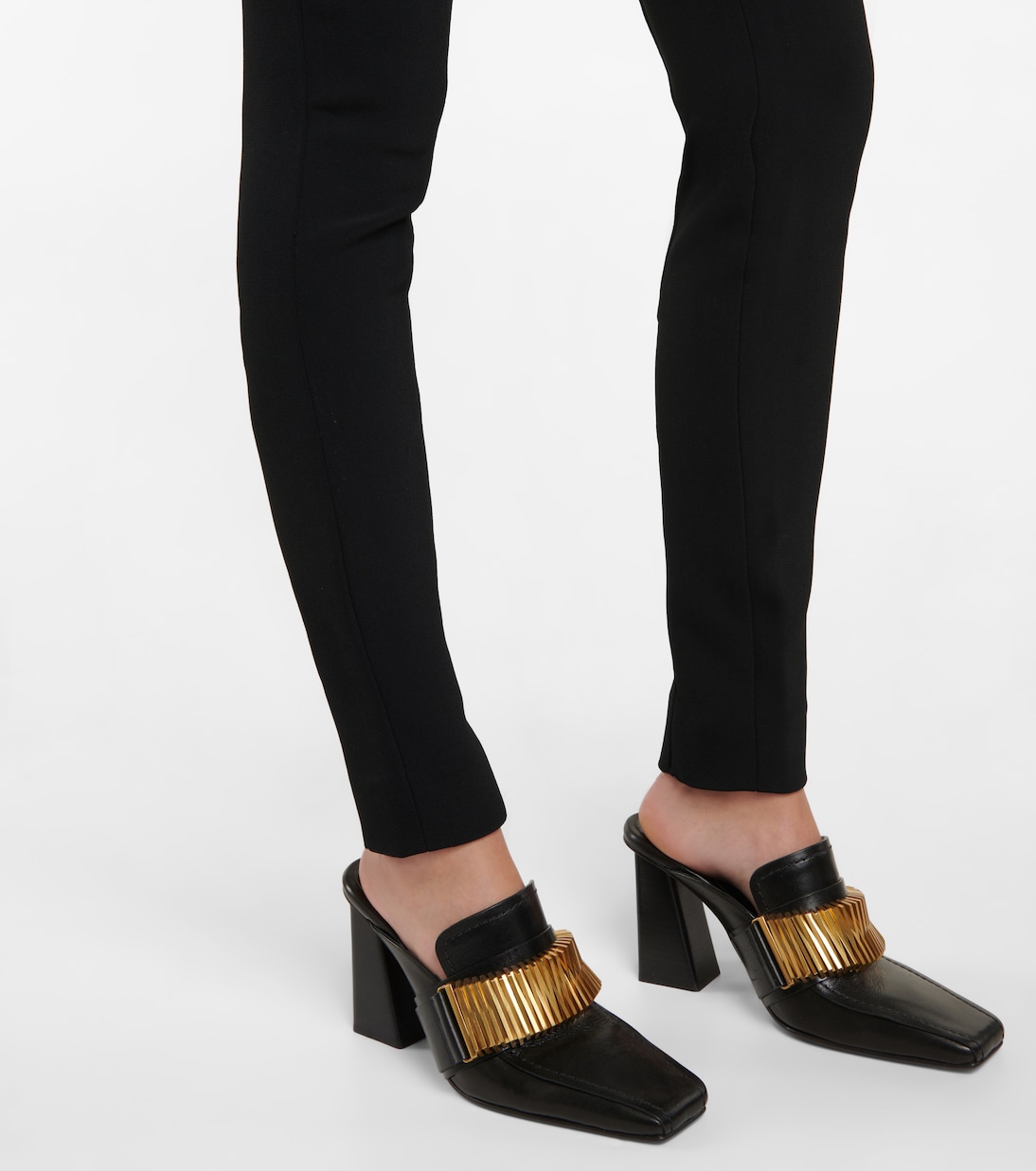 High-rise crêpe slim pants | Proenza Schouler
