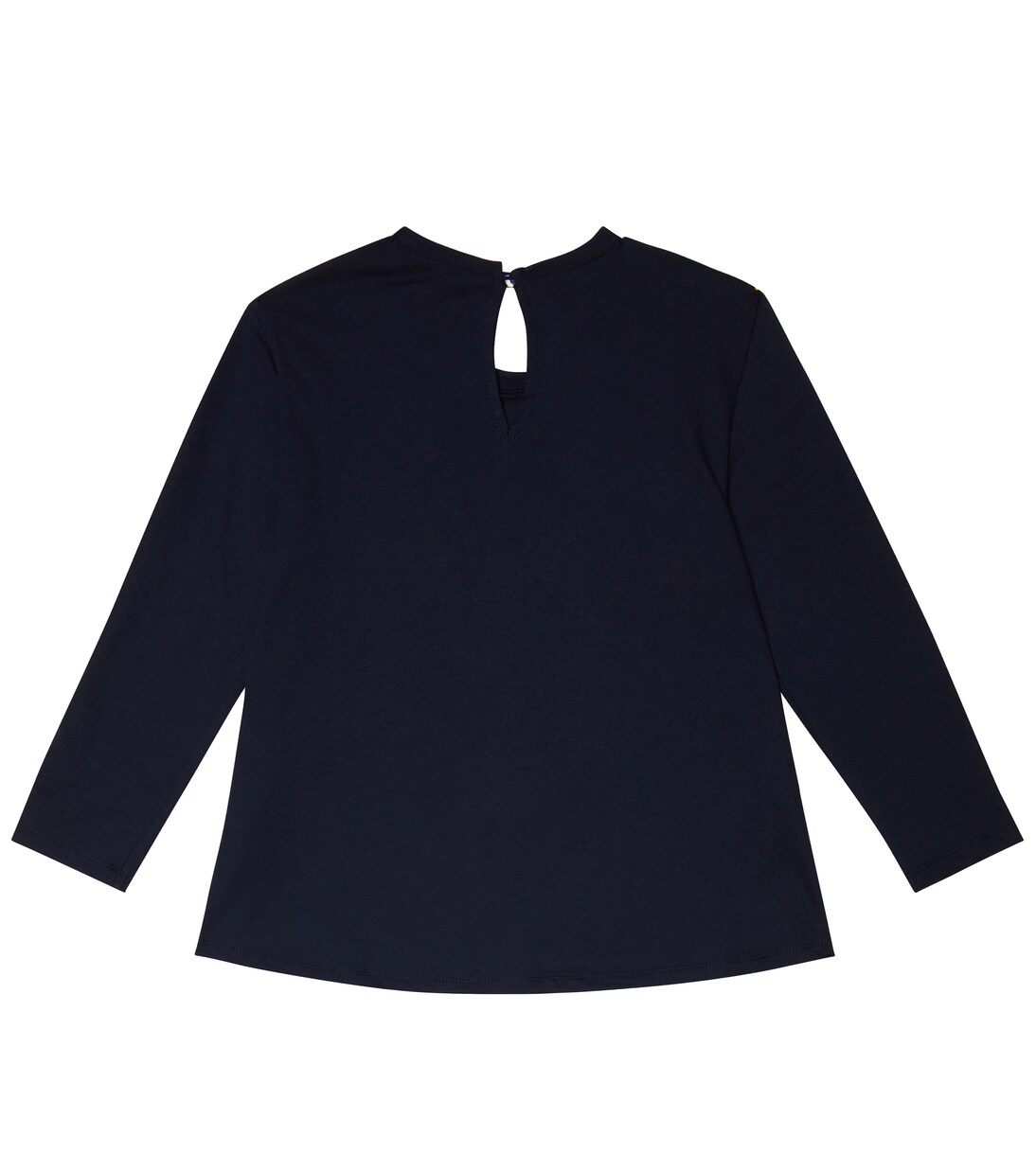 Printed jersey long-sleeved top | Monnalisa