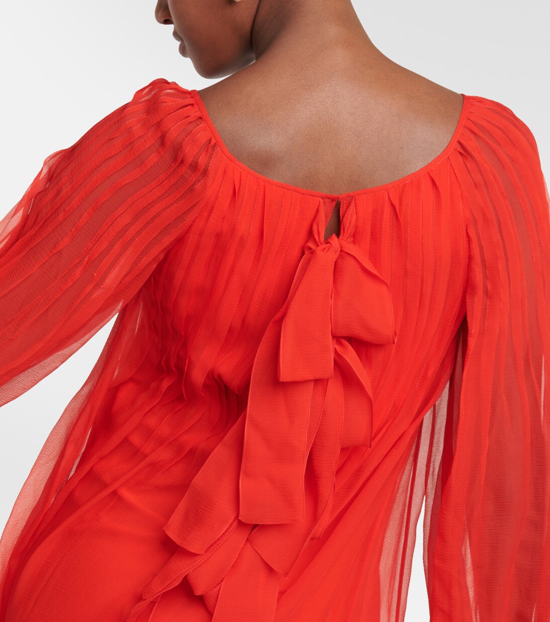 Robe longue en soie | Chloé