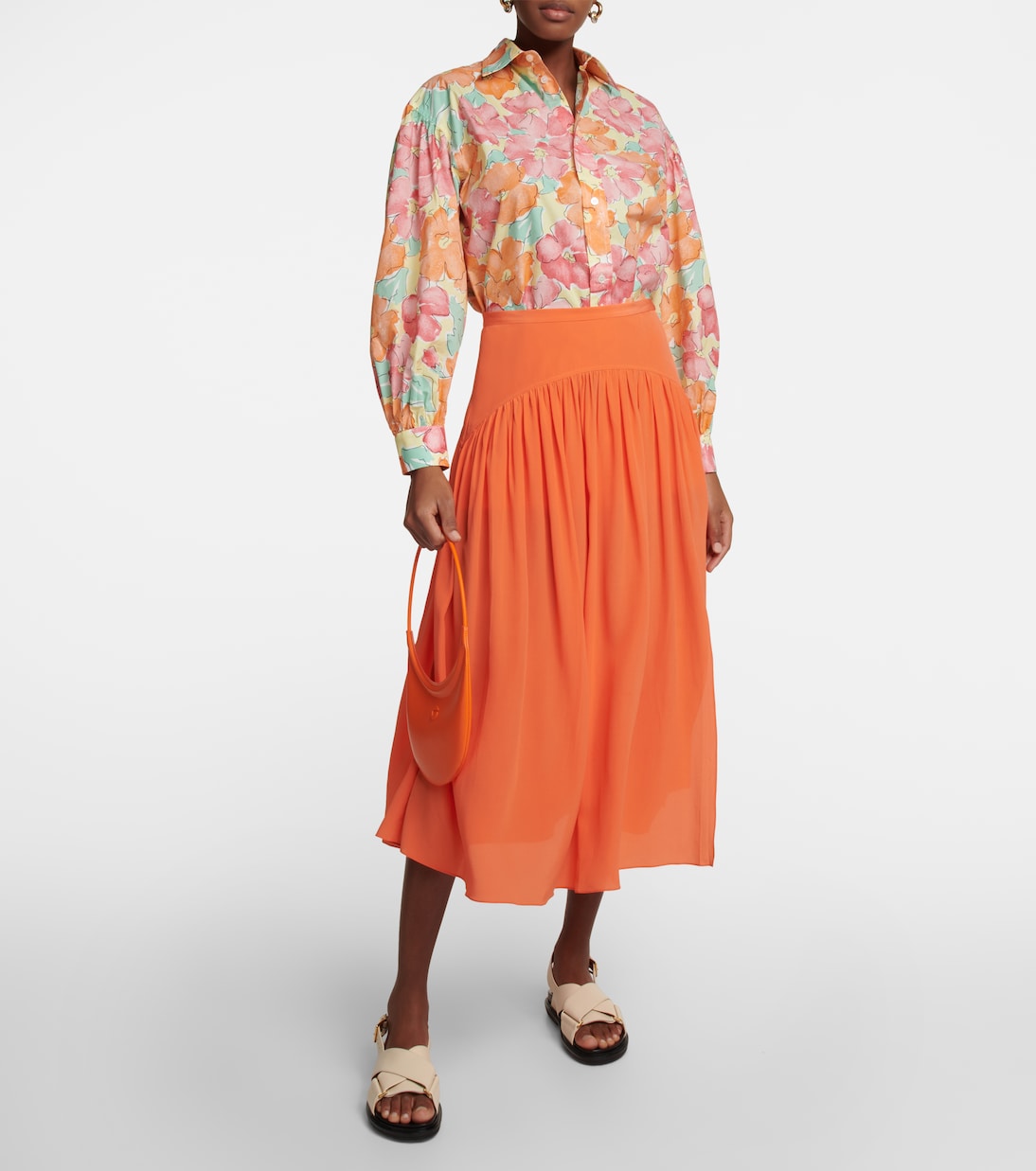 Bedrucktes Hemd aus Baumwolle | Plan C