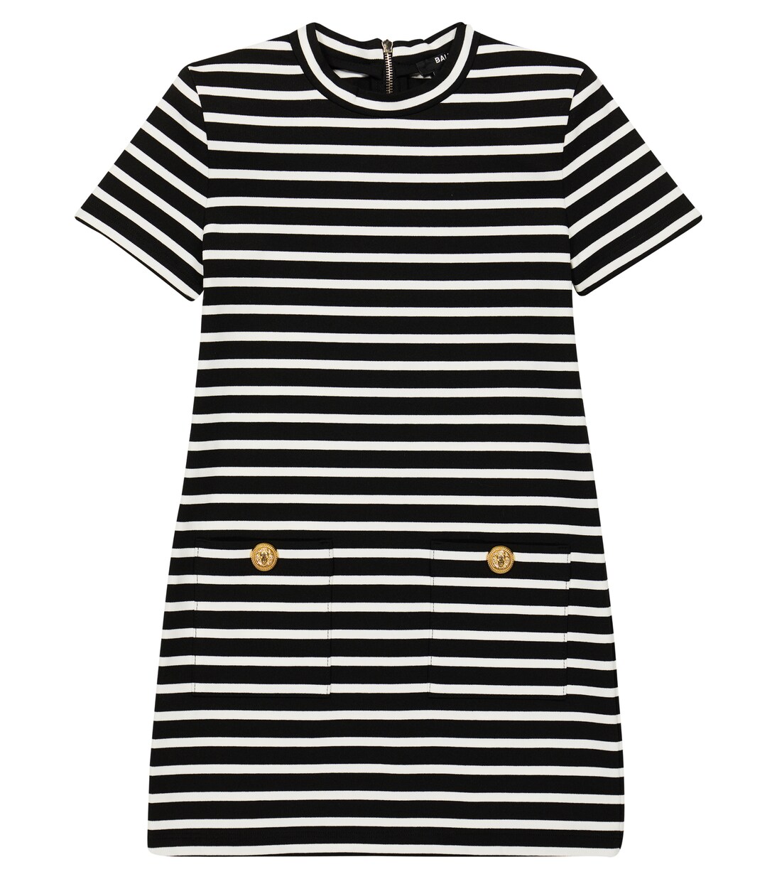 Striped jersey dress | Balmain Kids